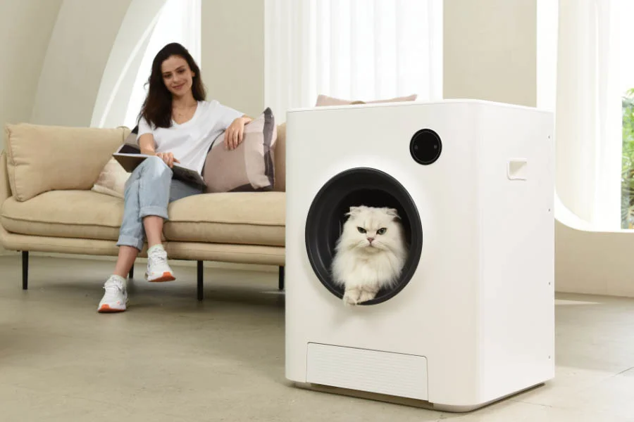 cat litter box automatic
